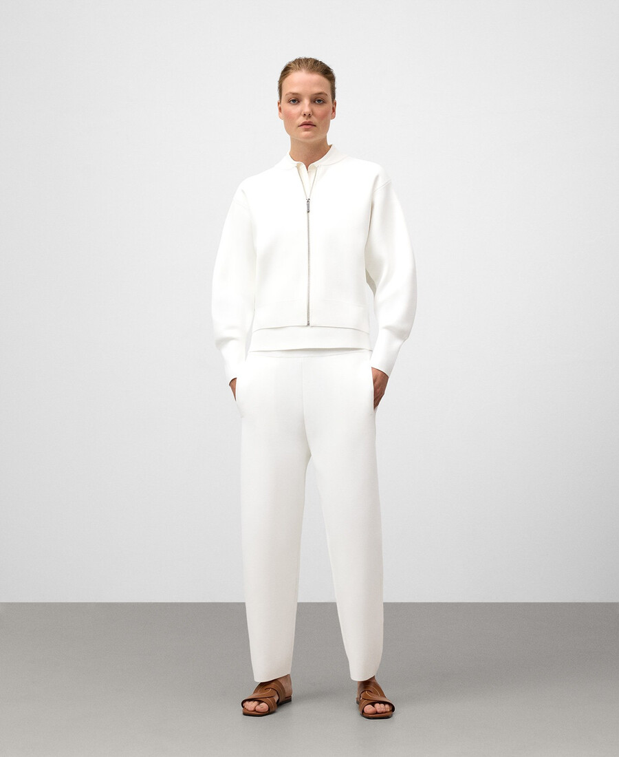 bomber de punto para mujer