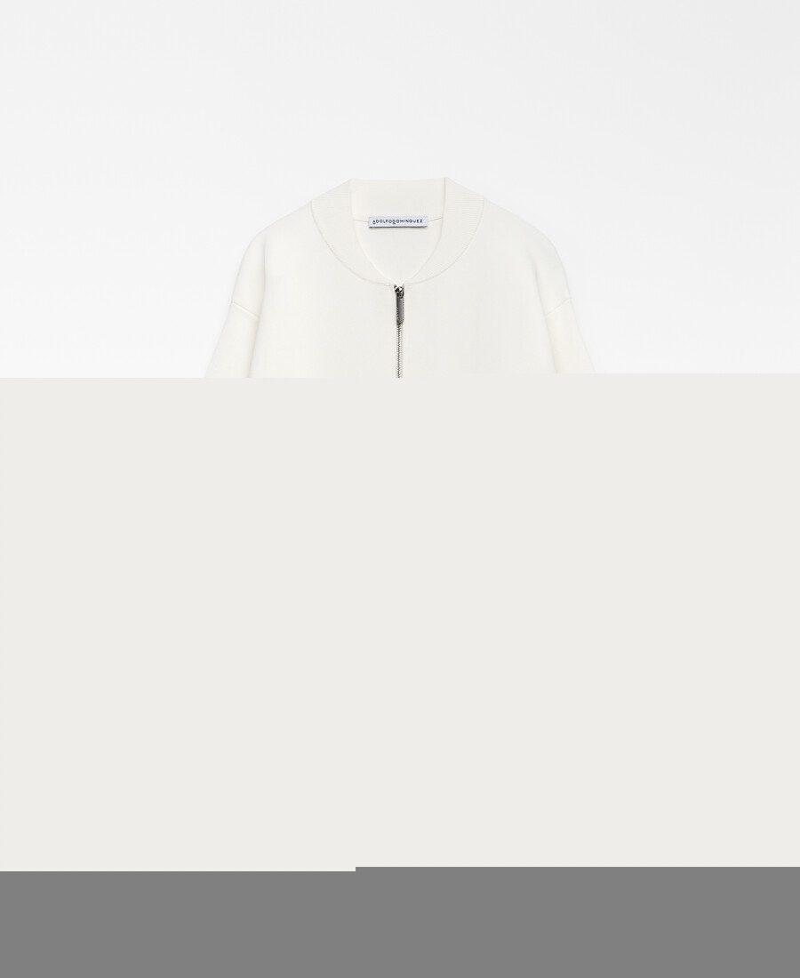 bomber de punto para mujer