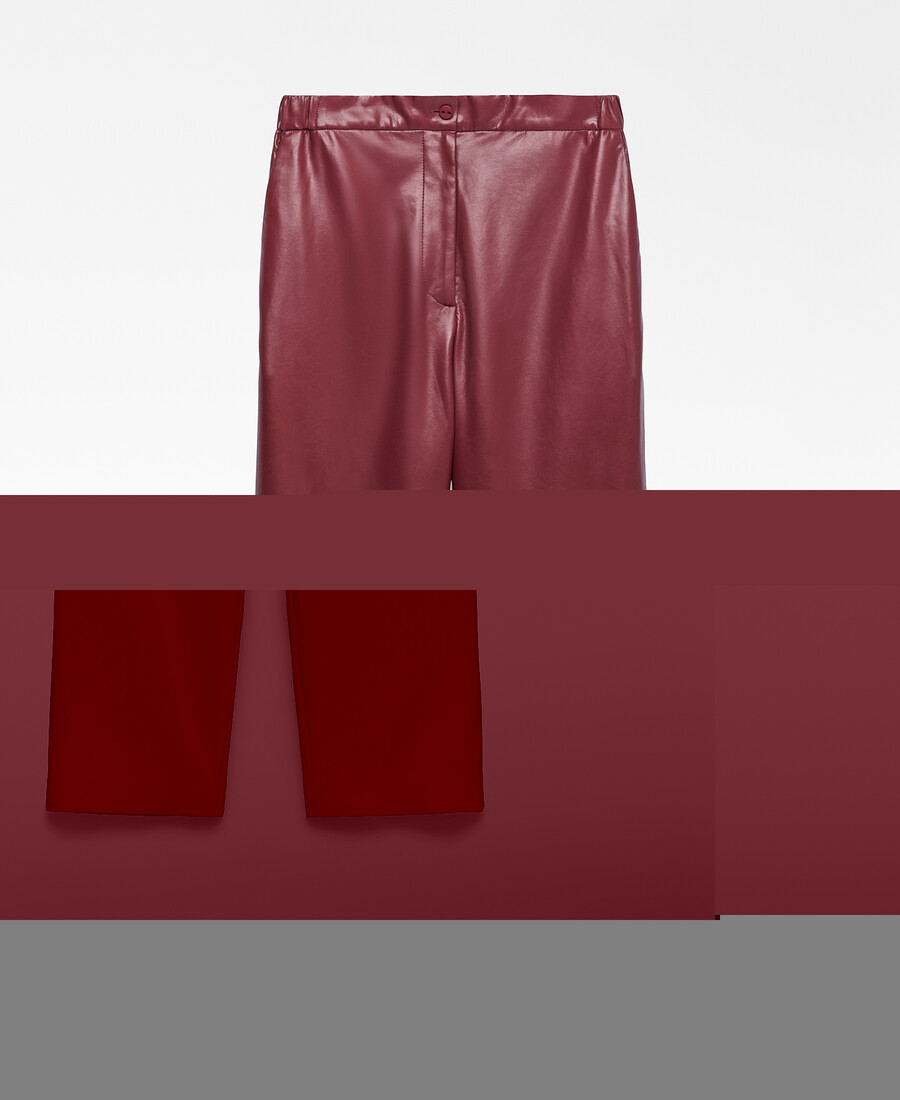 pantalón recto mujer piel-no piel