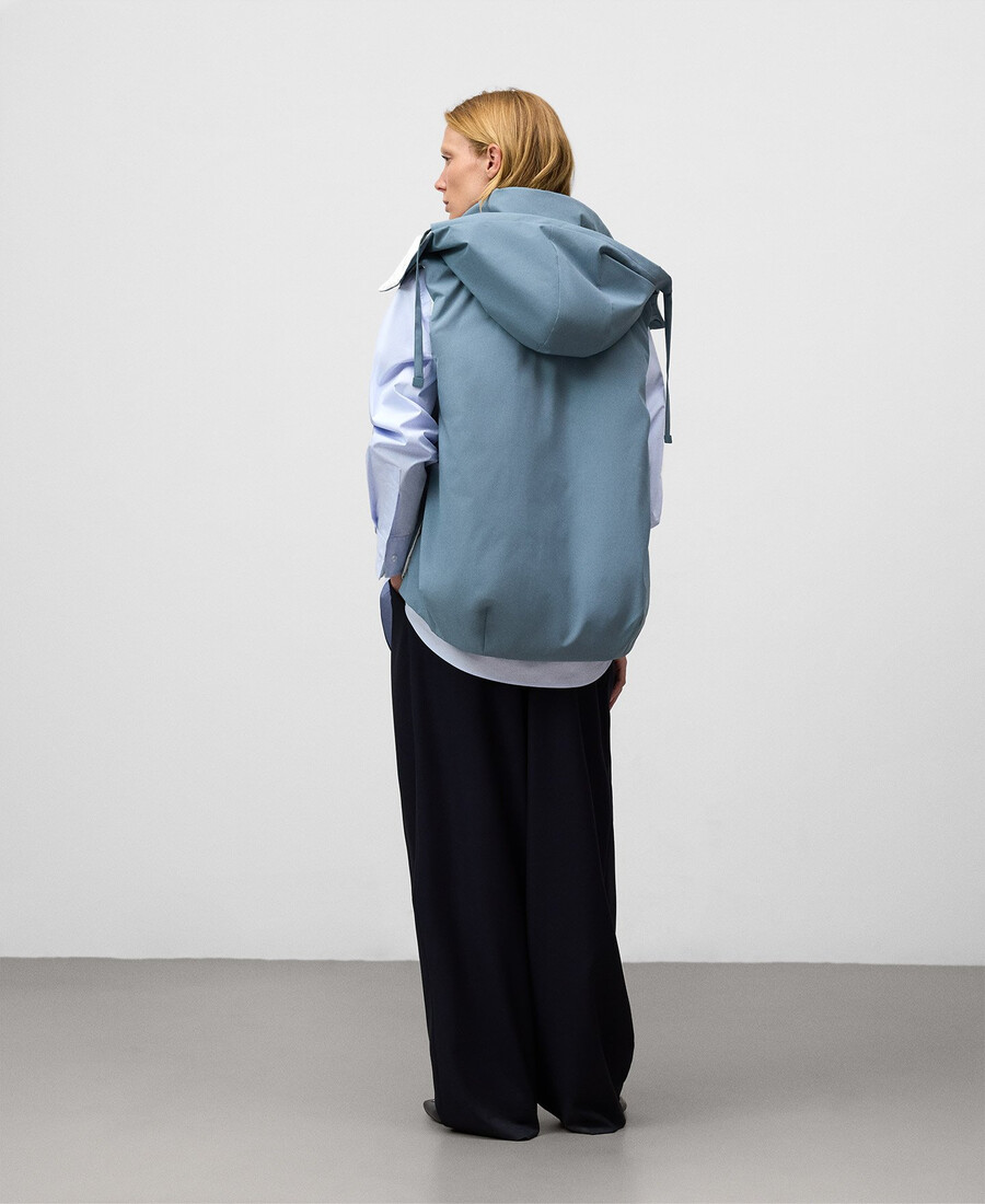 chaleco acolchado reversible mujer