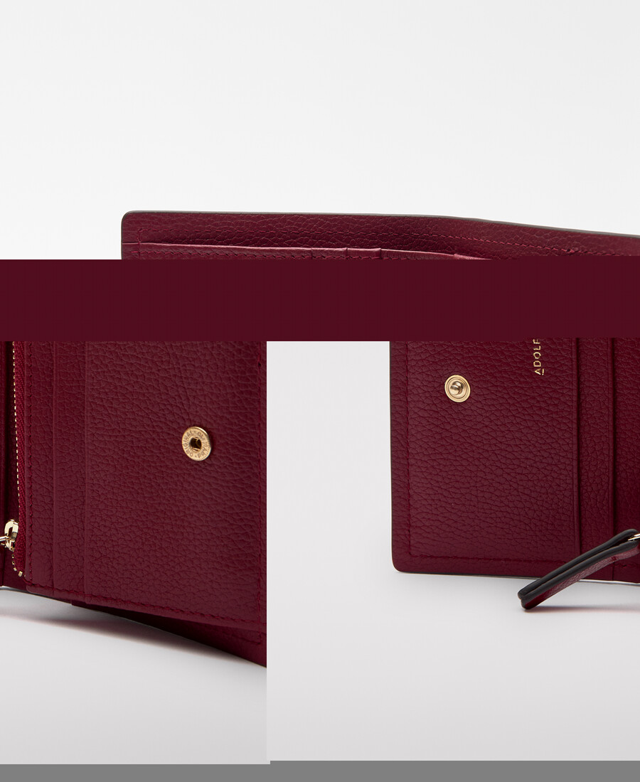 cartera de mujer mica con relieve de cocodrilo