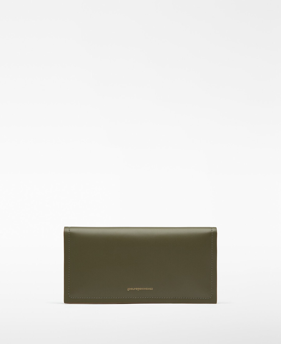 cartera grande de piel para mujer