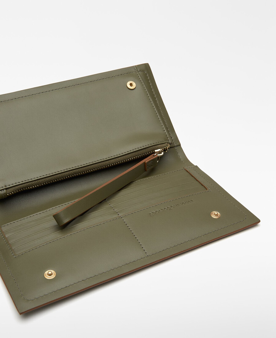 cartera grande de piel para mujer