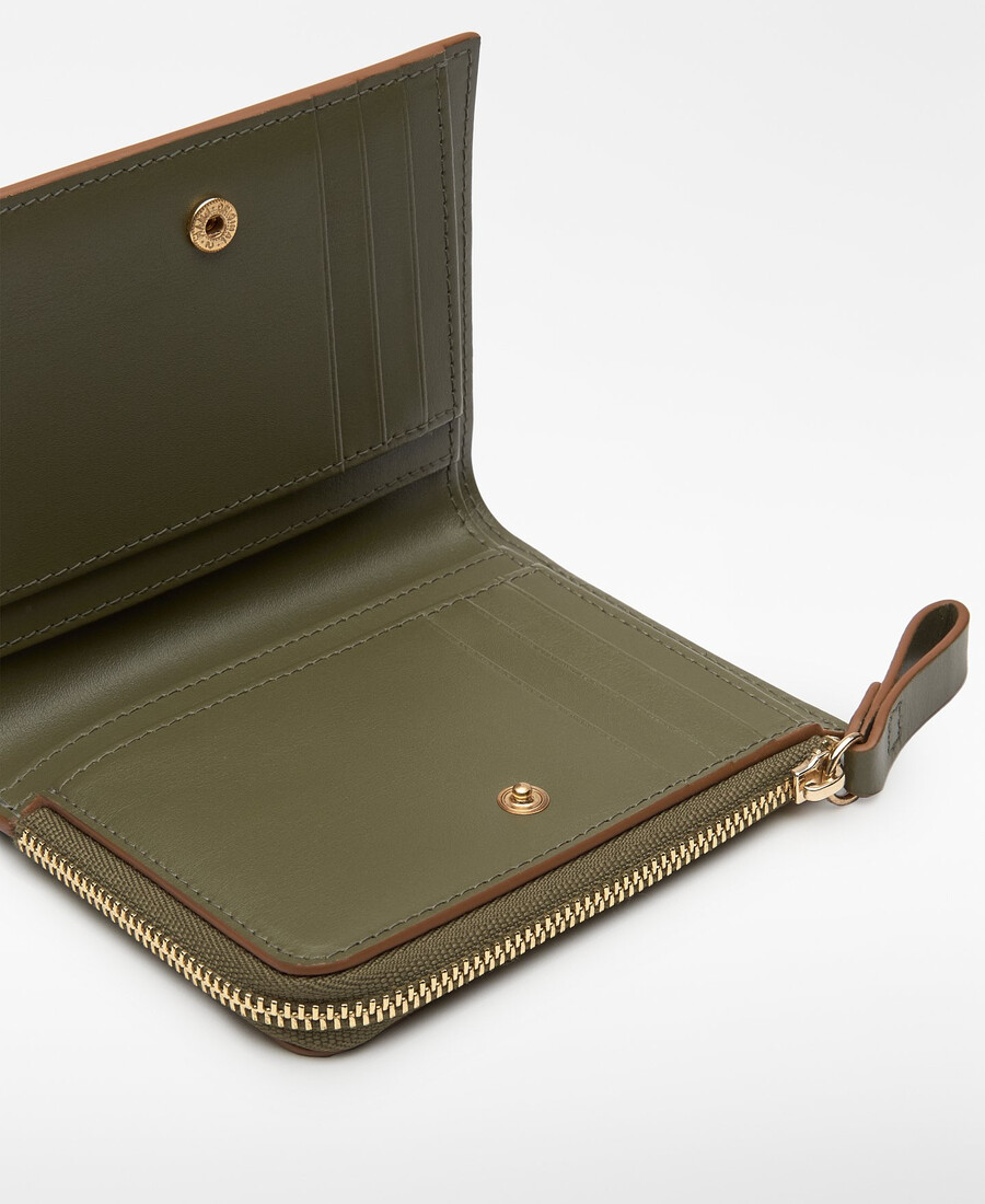 cartera de piel para mujer