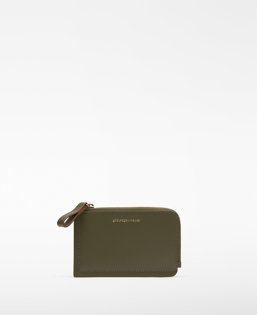 cartera pequeña de piel para mujer